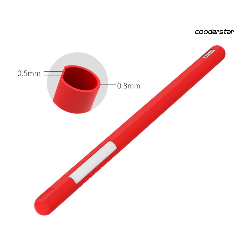 Vỏ silicon chống trượt bảo vệ bút cảm ứng táo 2