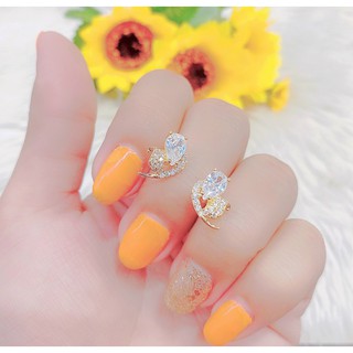 Đôi bông tai nữ mạ vàng 18K Mẫu 02.270421 - Mang đi chơi, đi tiệc đều đẹp - Bao đổi trả trong 07 ngày