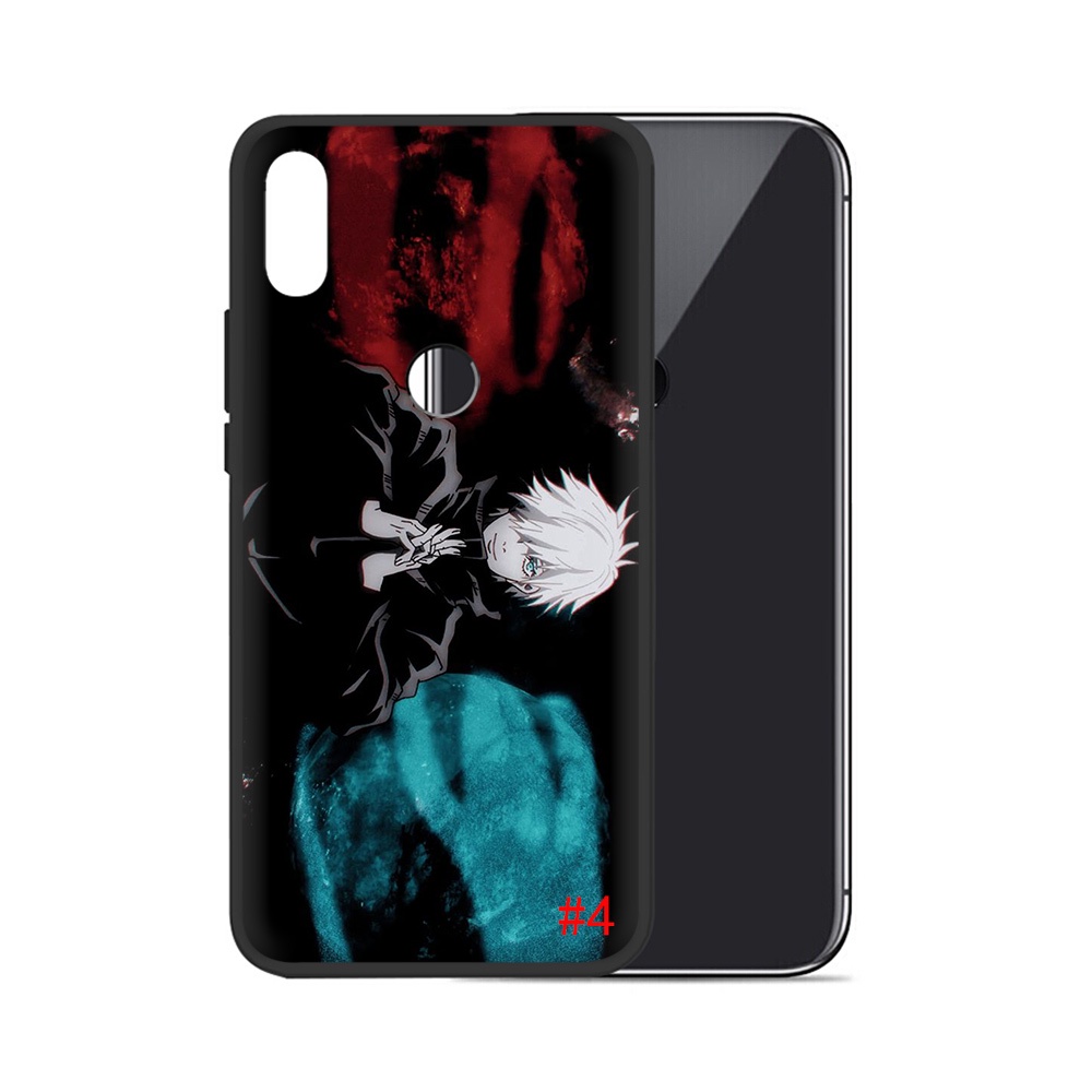Redmi 9C NFC 9T 9 Prime 10X Note 10 Pro Max 4G soft Case LN56 Jujutsu Kaisen Gojou Satoru Anime
