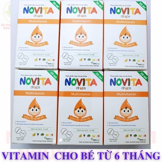 Vitamin tổng hợpcho bé novita vitamin cho trẻ vitamin a vitamin b vitamin c vitamin pp drops pknt003