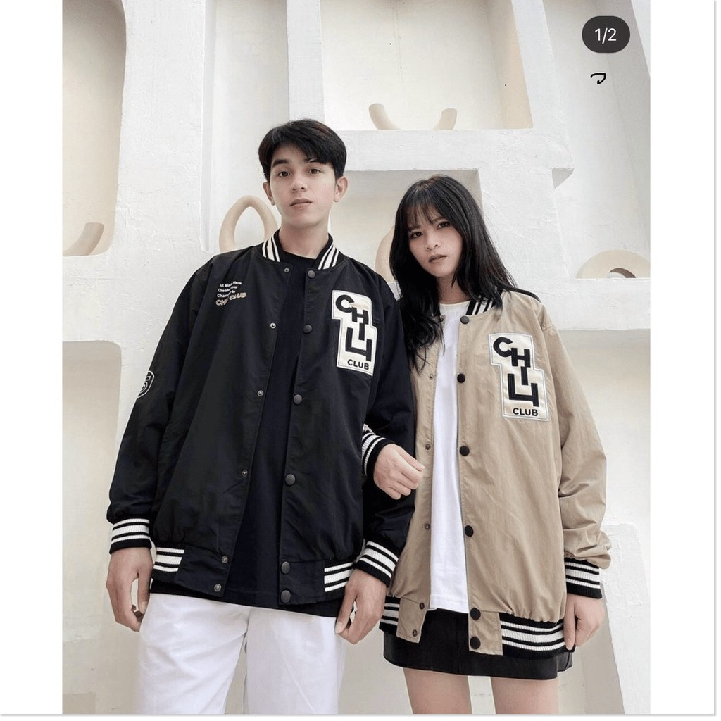 ÁO KHOÁC DÙ , ÁO KHOÁC DÙ BOMBER 2 LỚP UNISEX DÀNH CHO NAM NỮ CỰC ĐẸP - PHONG CÁCH HÀN QUỐC FULL SIZE KHÁNH AN STORE