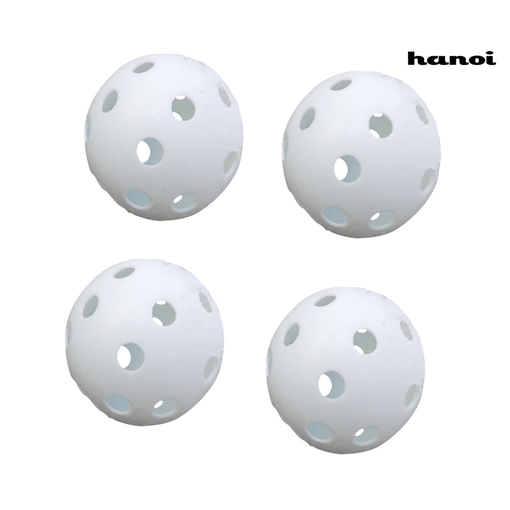 Set 12 Quả Bóng Golf Khoét Rỗng Dùng Luyện Tập Trong Nhà / Ngoài Trời Cho Nam Và Nữ