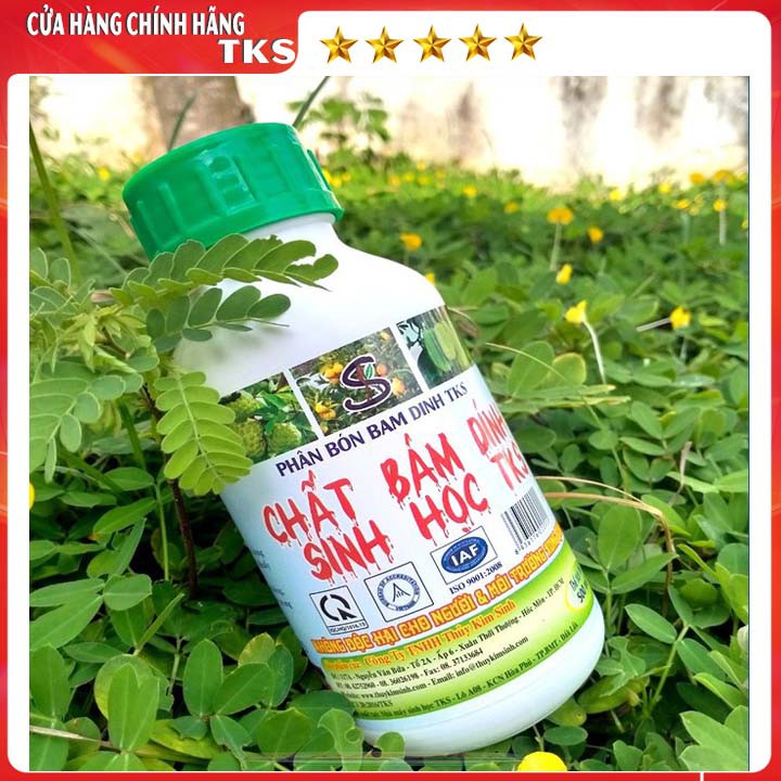 CHẤT BÁM DÍNH SINH HỌC TKS Tăng Độ Bám Dính, Kéo Dài Hiệu Lực Của Phân Thuốc - Chai 500ml