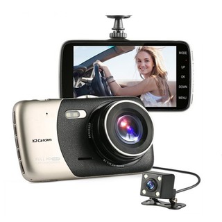 Camera hành trình oto x002 có cam lùi