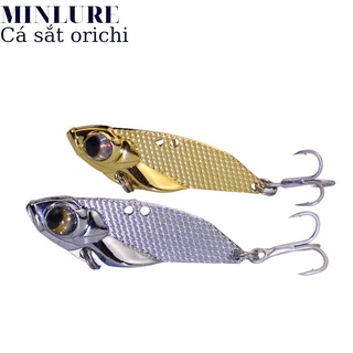 Mồi giả câu lure cá sắt VIB orichi hoàng kim lưỡi bkk 5g 7g 10g