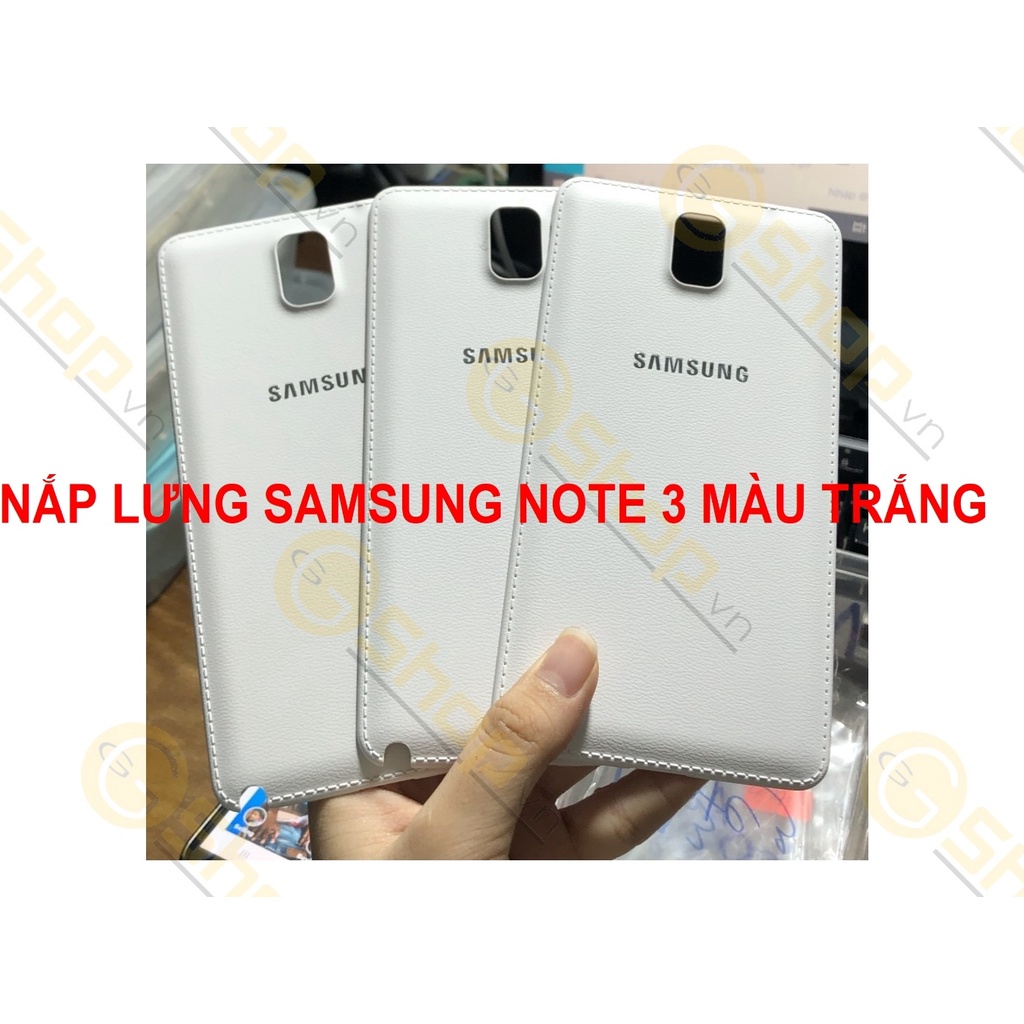 NẮP LƯNG SAMSUNG NOTE 3 MÀU TRẮNG