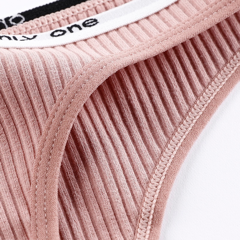 Quần lót cotton in chữ gợi cảm cho nữ