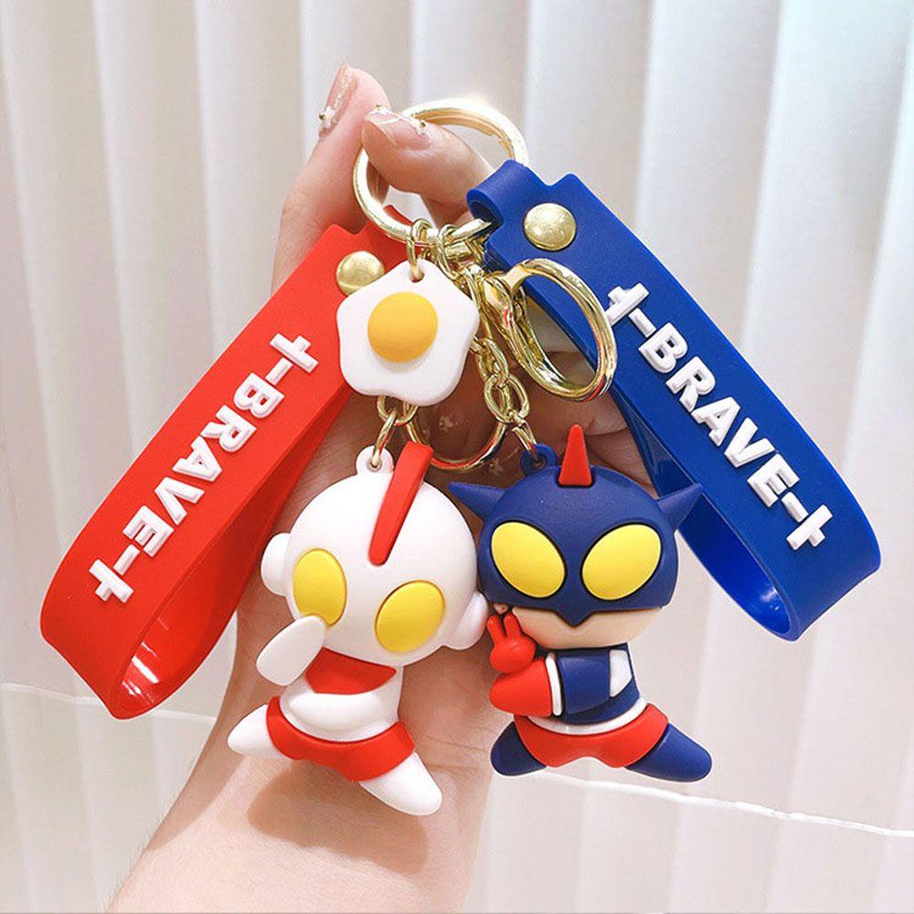 LANFY Móc Khóa Hình Ultraman Scultures Xinh Xắn