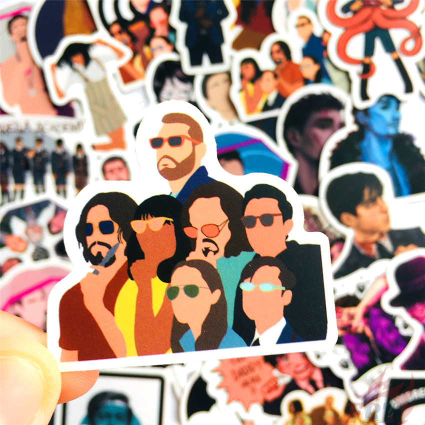 Set 50 hình dán The Umbrella Academy - Series 03 TV Shows DIY thời trang chống nước