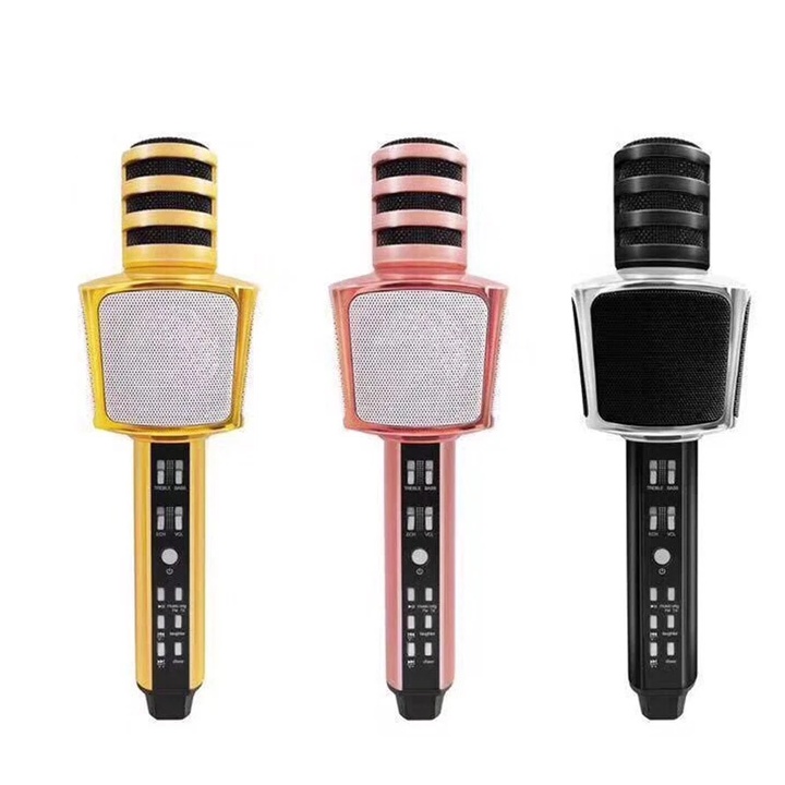 Micro Karaoke Bluetooth SDRD SD-17 Mic cầm tay không dây Loại 1 Âm Thanh Chuẩn, Hát Hay