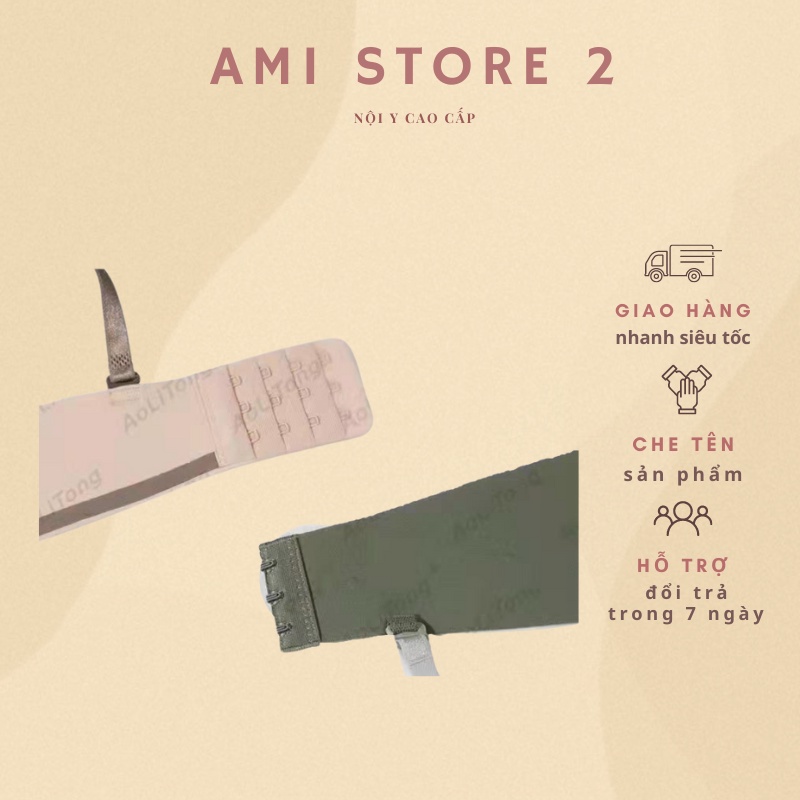 Áo Lót Su Đúc Kẻ Viền Đệm Bàn Tay Nâng Ngực 2030