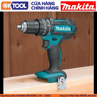Máy khoan ,vặn vít dùng pin Makita DDF482RFE