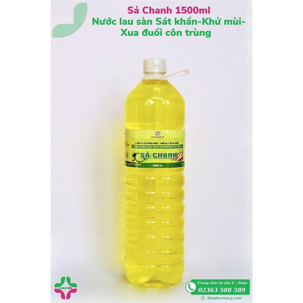 DAPHARCOBLU PHARMACY Nước lau sàn Sả Chanh Dapharco