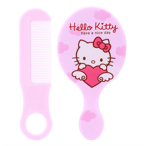 Combo Gương Và Lược Hình Hello Kitty - Mẫu Ngẫu Nhiên