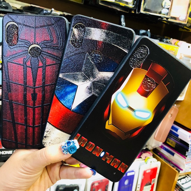 Ốp in hình 4D sần redmi note 5 pro