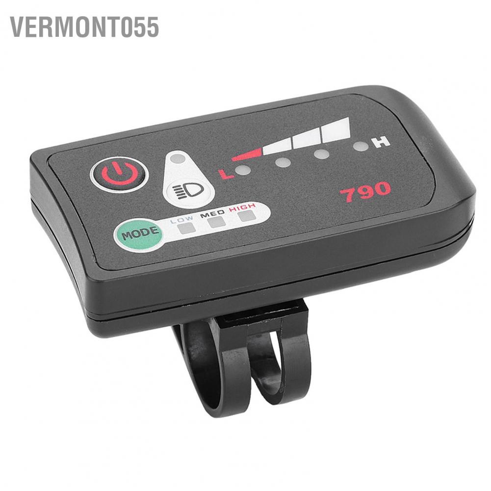 Vermont055 Waterproof LED Display Control Panel DIY Accessory Part for Electric Bike Scooter