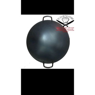 Chảo thép 2 quai size 45cm chuyên dùng nhà hàng