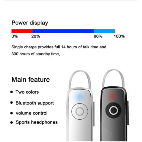 Tai Nghe Không Dây Bluetooth 4.1 COD M165 Có MIC