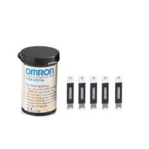 Que omron thử đường huyết, tiểu đường Omron (25 test Omron tặng 10 kim)