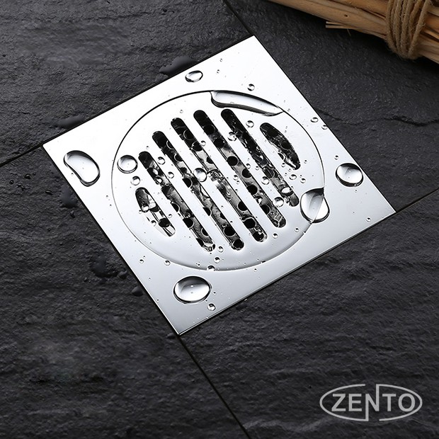 Phễu thoát sàn chống mùi hôi inox Zento TS107