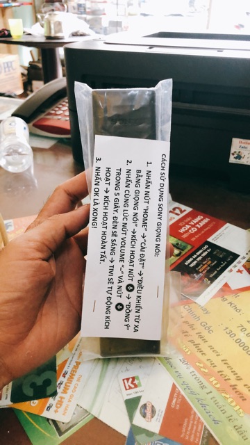 Điếu khiển sony tìm kiếm bằng giọng nói +Hàng chính hãng