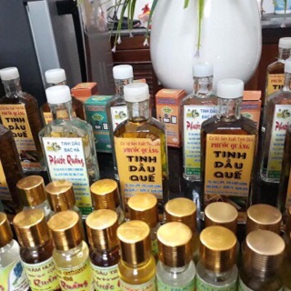 Tinh dầu Quế nguyên chất 1 lọ 60ml thương hiêu PHƯỚC QUẢNG