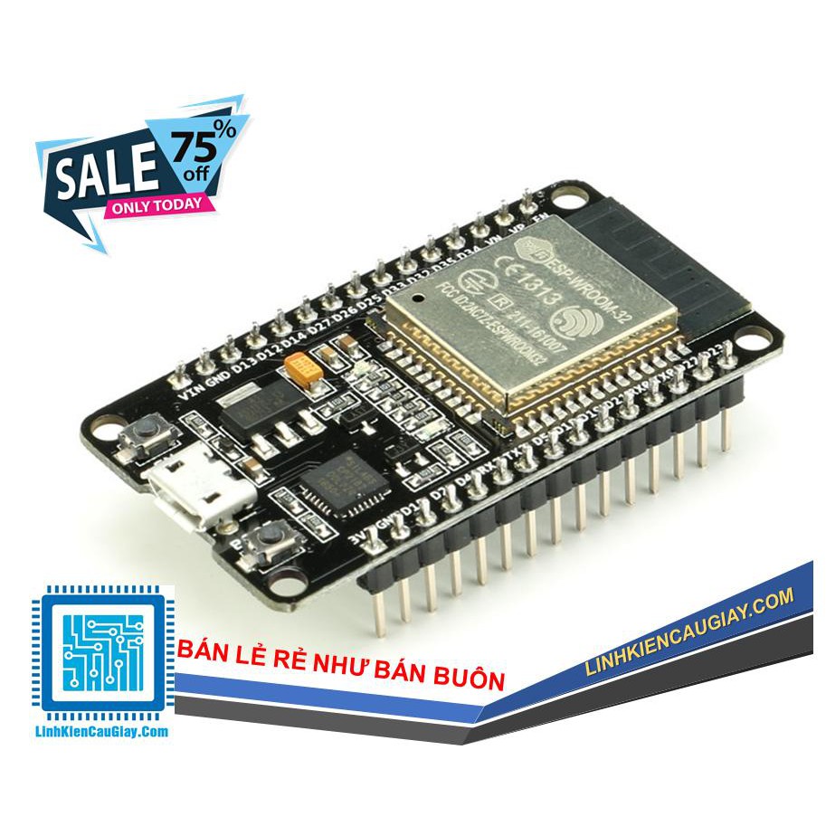 KIT WIFI NodeMCU ESP32S | BigBuy360 - bigbuy360.vn