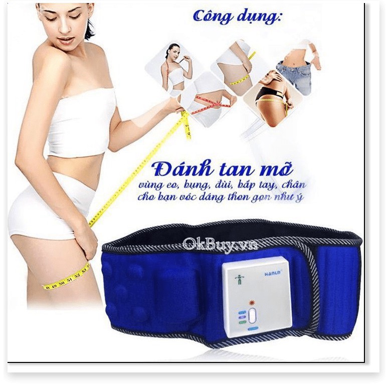 Đai massage X5 xài pin không cần dây phiên bản dùng pin sạc tiện lợi