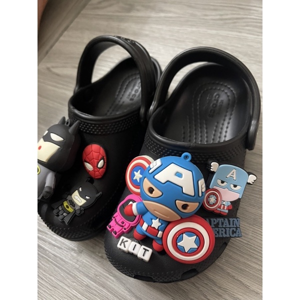 Dép nam đen bát man kh KIT