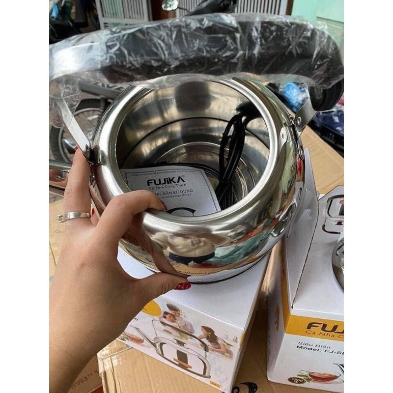 Siêu điện đun nước siêu tốc 5L Fujika tự ngắt khi sôi hàng cty bảo hành 12 tháng