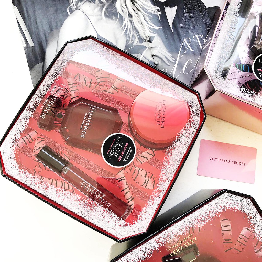 Nước hoa (Bộ 50ml) Tease, Heavenly, Bombshell, Dream Angel, Bombshell Intense, Very Sexy | Thế Giới Skin Care