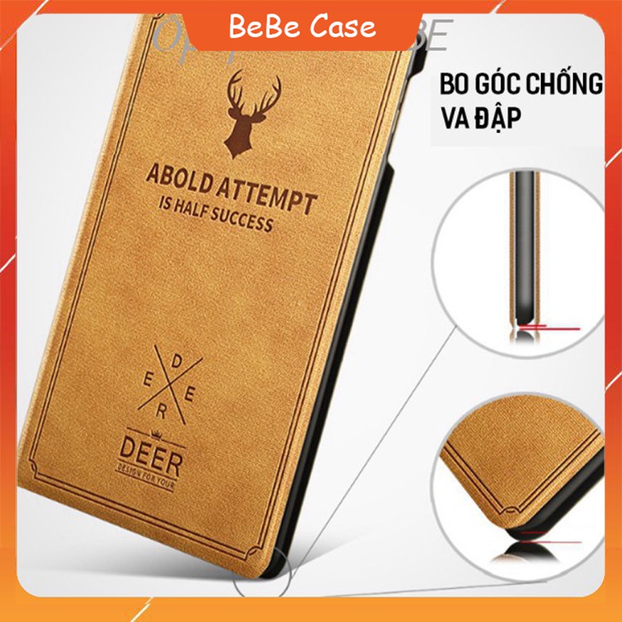 Ốp , Bao da  cao cấp IBOA logo đầu hươu cực hot( đủ dòng)