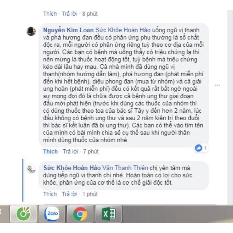 NGŨ VỊ THANH Vàng - Cam kết chính hãng Sức khoẻ hoàn hảo
