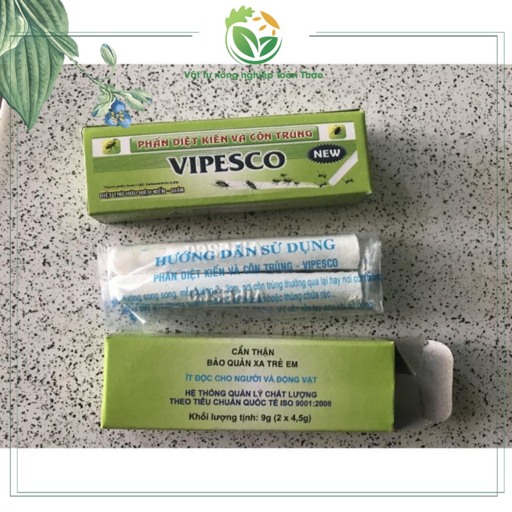 Phấn vẽ, tiêu diệt kiến và côn trùng VIPESCO
