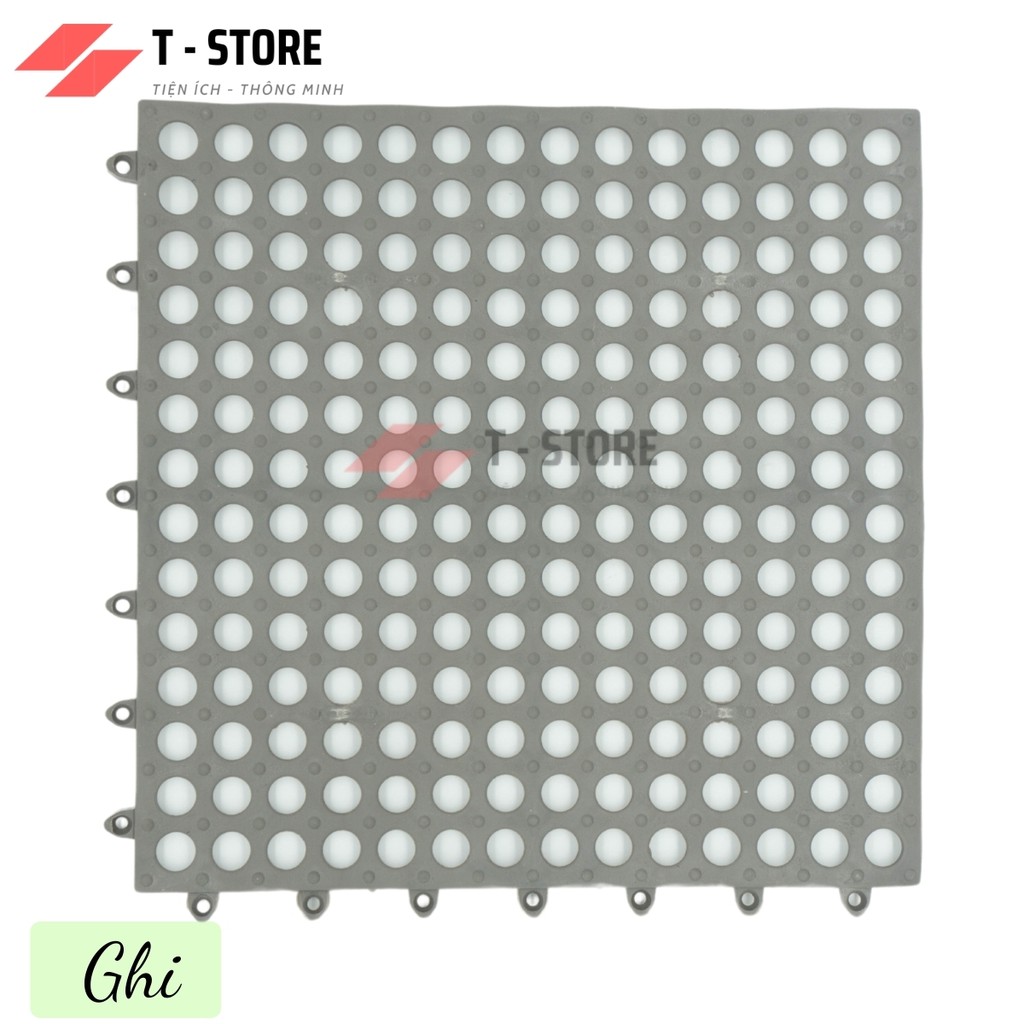 Tấm lót sàn TSTORE / thảm nhựa lỗ lót sàn TSTORE , chống trơn trượt / kháng khuẩn cho sàn nhà tắm / nhà bếp