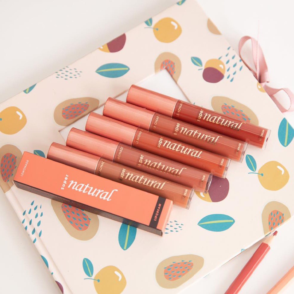 Combo Lemonade Phấn nước đơn Matte Addict Cushion 15g và Son kem lì SuperNatural Matte Lipcream 5g