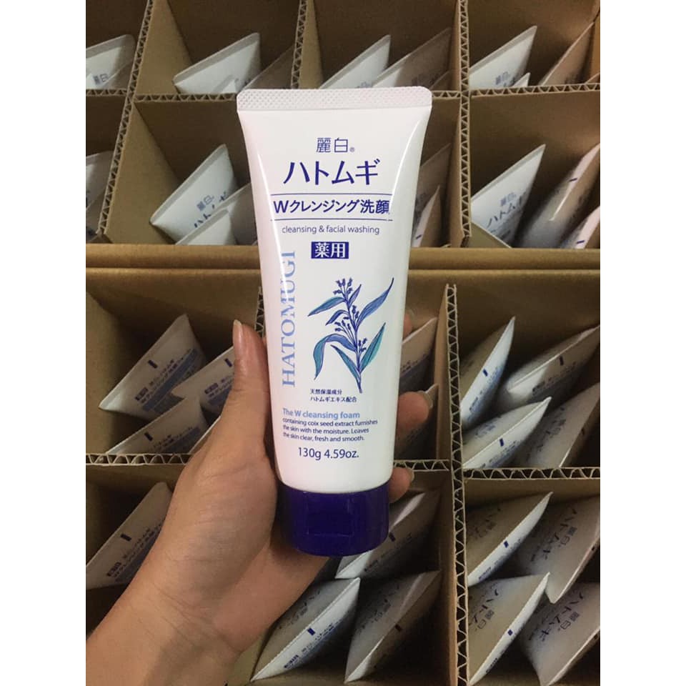 SỮA RỮA MẶT HATOMUGI CHIẾT XUẤT TỪ HẠT Ý DĨ 130G