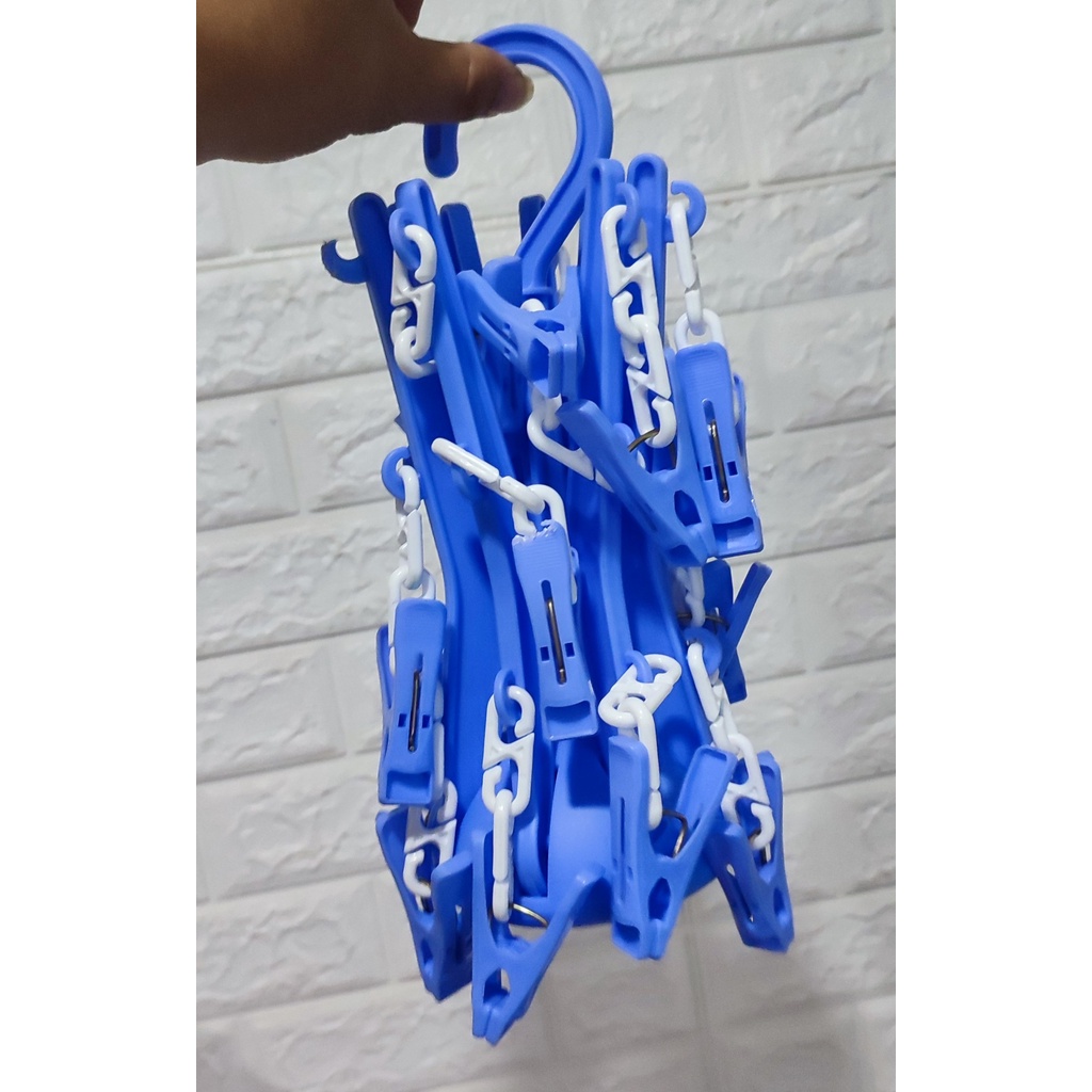 🌱Duy Tân Store🌱 Móc quần áo dù phơi đồ em bé nhựa Duy Tân, Tròn, Vuông, Chữ nhật
