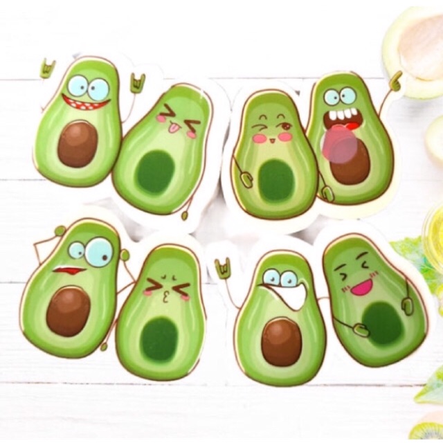 Gôm tẩy hình quả bơ, tẩy chì hình quả bơ