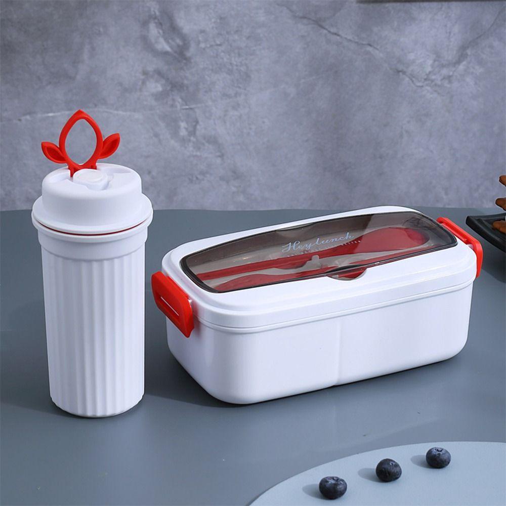 EBINLANDS Hộp cơm Bằng Nhựa Có Thể Dùng Trong Lò Vi Sóng