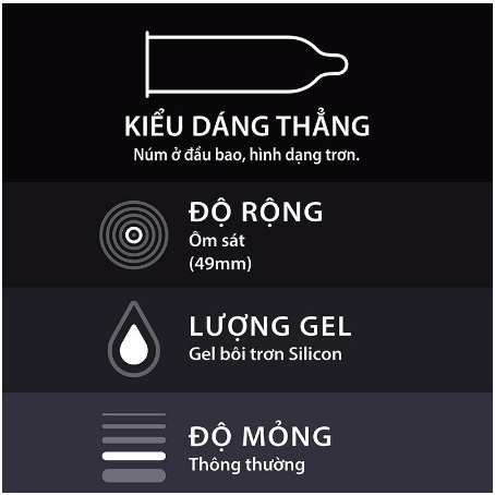 Bao Cao Su Kingtex Của hãng Durex (DEAL SỐC ) ôm sát, se khít và chân thật, Chính hãng hộp 3 bao
