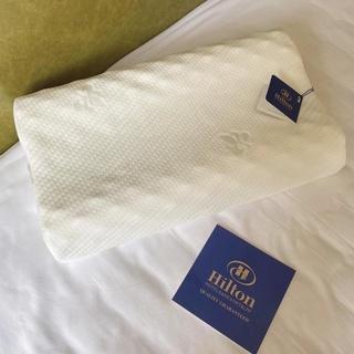 ⚡CHÍNH HÃNG HILTON⚡Gối Cao su Non Hilton Cao Cấp | Gối Ngủ Chống Mỏi Vai Gáy