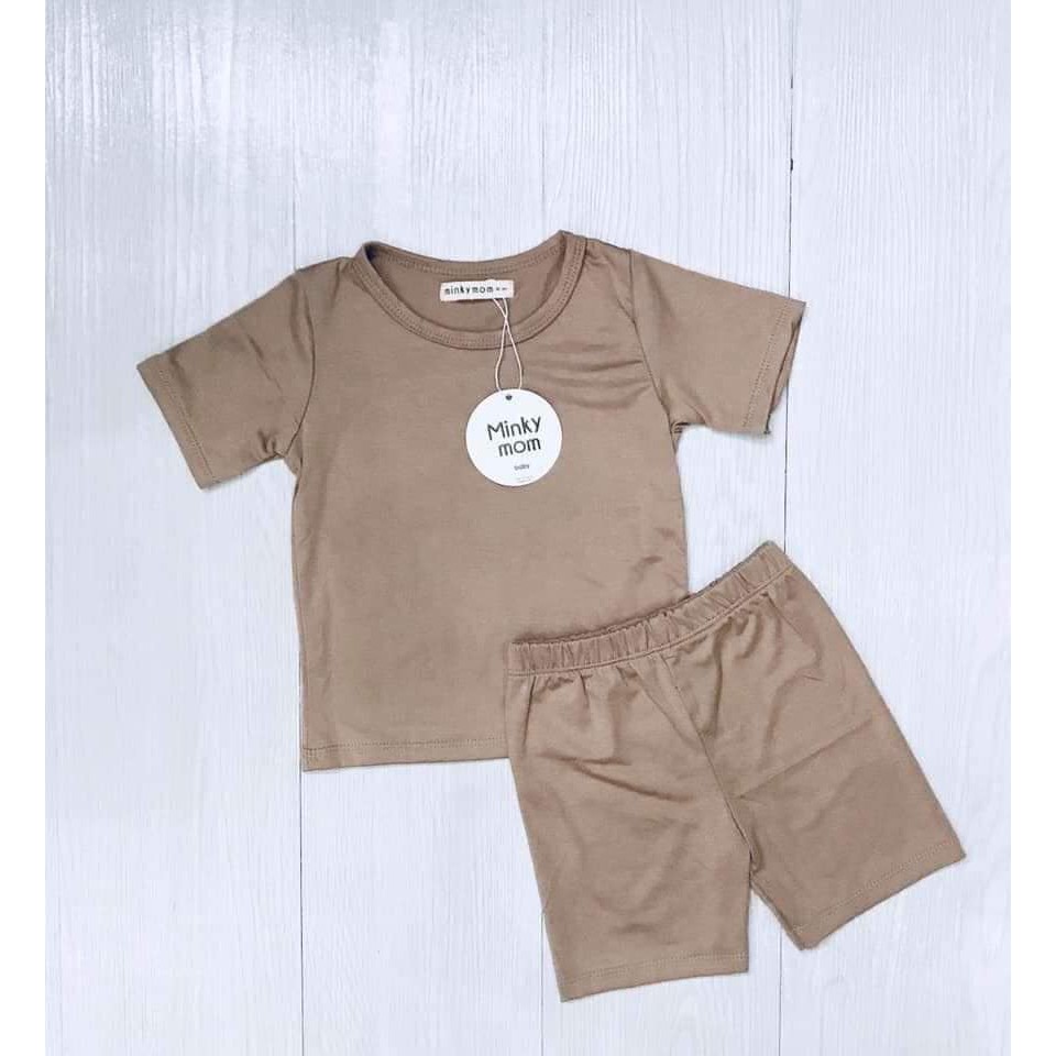 bộ minky mom thun lạnh cho bé