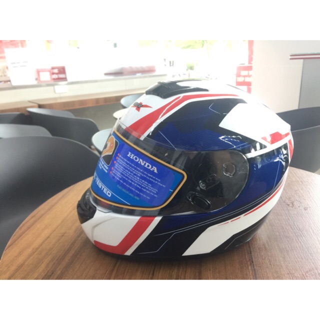 Mũ honda cả đầu chính hãng