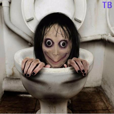 -Mặt nạ hình quái vật Momo trang trí Halloween độc đáo-Mặt nạ chú hề ma quái IT, Valak, Momo