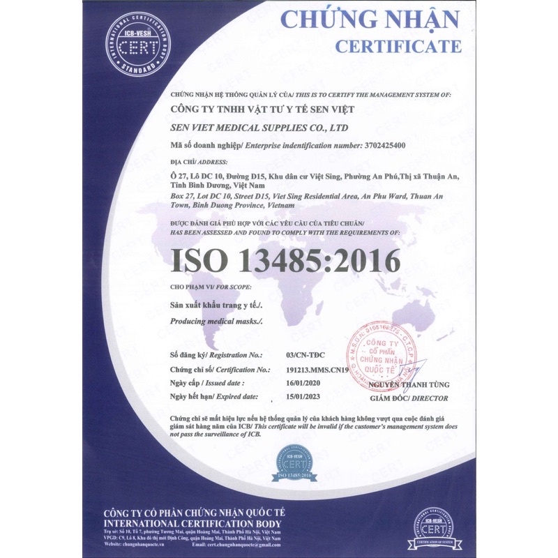 Khẩu trang yte N95 sen việt lotus