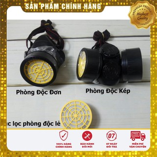 MẶT NẠ PHÒNG ĐỘC + CỤC LỌC DỰ PHÒNG