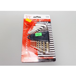 Bộ Khóa Lục Giác 9 Món