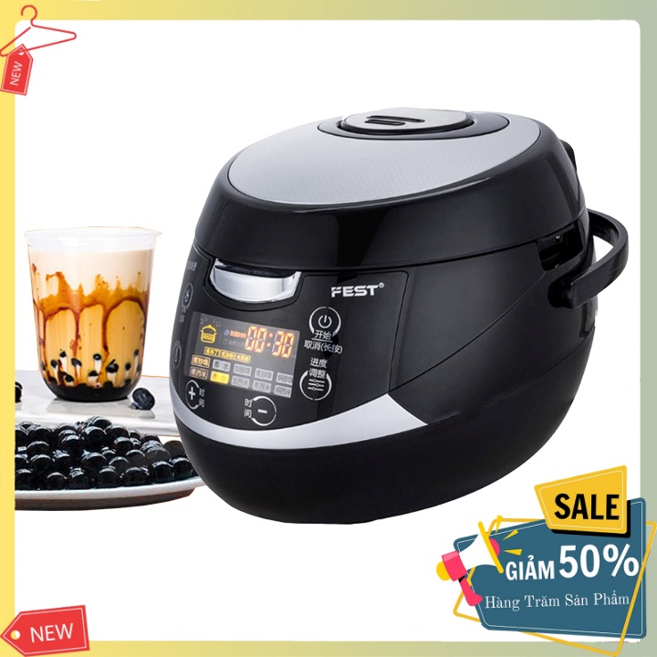 Nồi nấu ủ trân châu tự động FEST 5L Tiện lợi