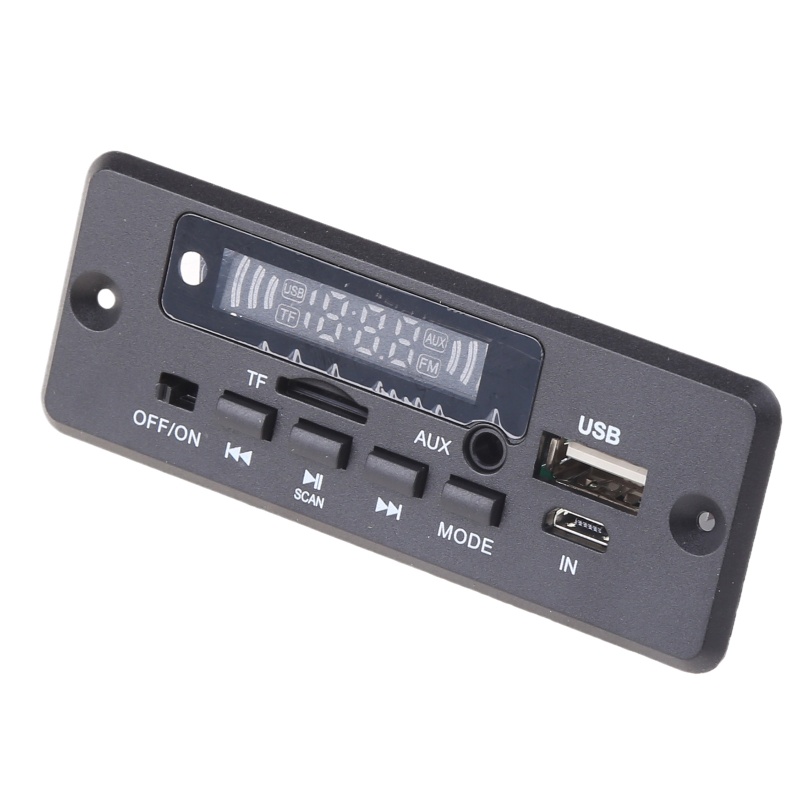 Bảng Mạch Giải Mã MP3 Cổng USB Aux Hỗ Trợ MP3 / WMA / WAV / APE / zzz Cho Xe Hơi DC 12V 87.5-107.5 MHZ